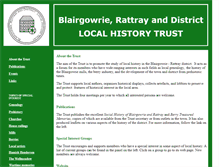 Tablet Screenshot of blairathistory.org